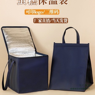 Batch Cake Insulation Bag, Refrigeration Storage Bag, Cold Storage Bag, Satchel Seafood Picnic Takeaway, Thickeneded Aluminum Foil, Large Capacity