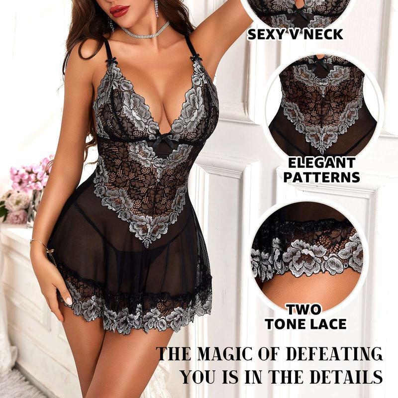 G 67570 2026 nuevo comercio exterior transfronterizo TEMU mujer sexy vestido de pijama de encaje