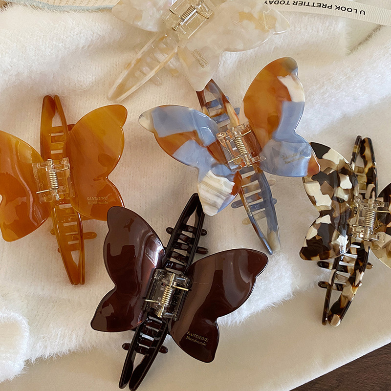 Pinza per capelli a farfalla in acetato accessori capelli_voghion.com