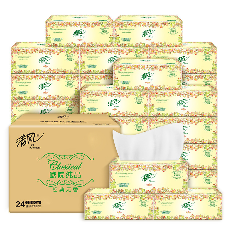 Qingfeng ティッシュペーパー ヨーロピアン シアター シリーズ 3 層 100 ティッシュ ナプキン トイレット ペーパー 家庭用ティッシュ ペーパー卸売 Qingfeng ティッシュ ペーパー|undefined
