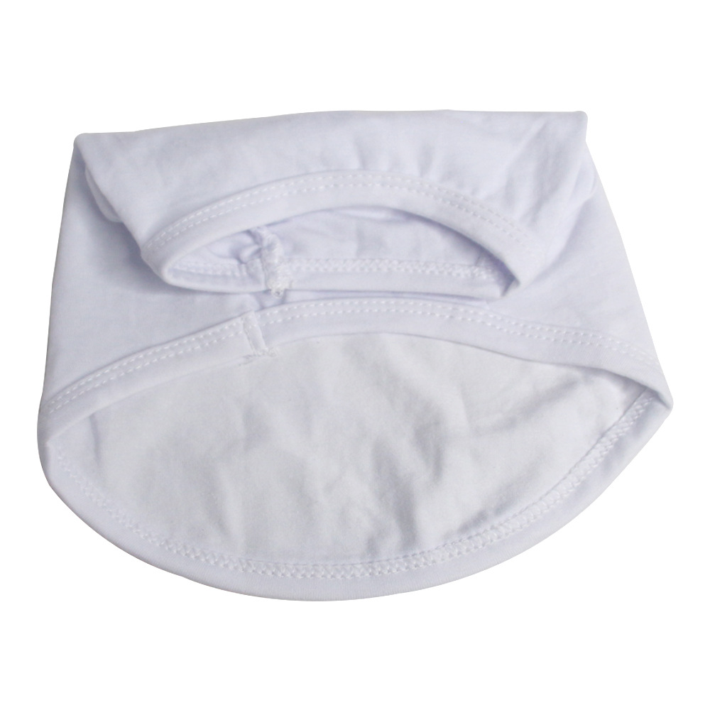 Summer and Autumn Thin Heat Transfer Dog Vests, Plain Color Personalized Pet Clothes, Blank Material Wholesale