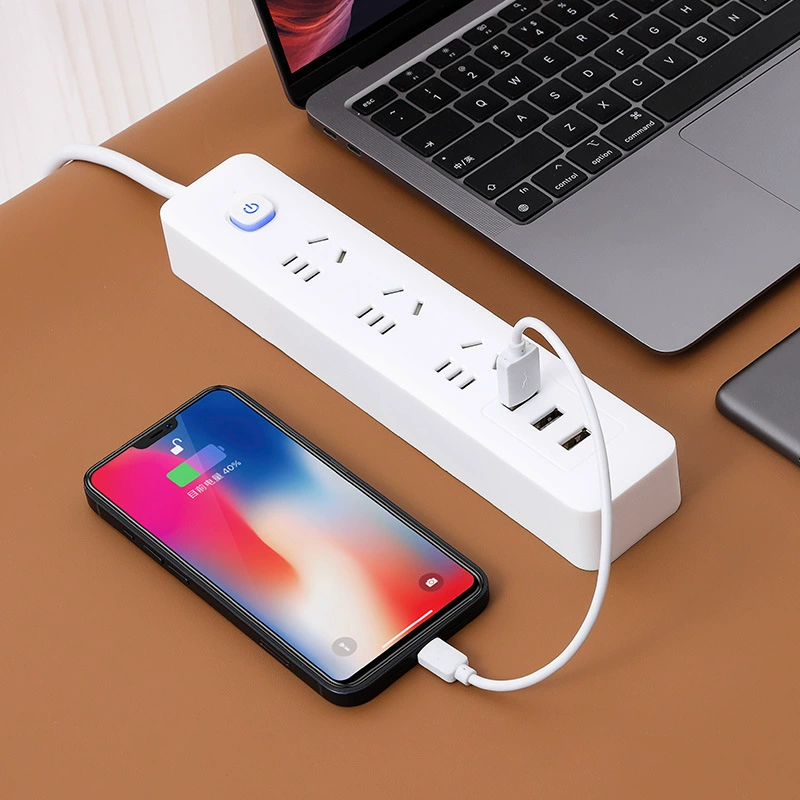 Multifunctional USB socket panel porous multi -switch band -line plug -in panel wiring board household plug converter converter