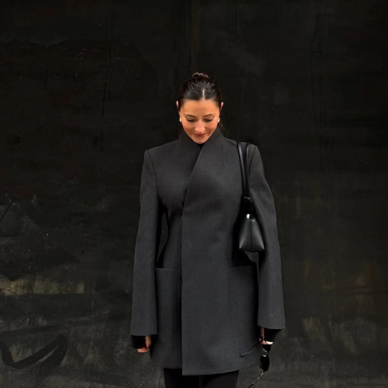 高品质高品质跨境跨境欧美女装速卖通时尚个性西装外套白一件代发|undefined