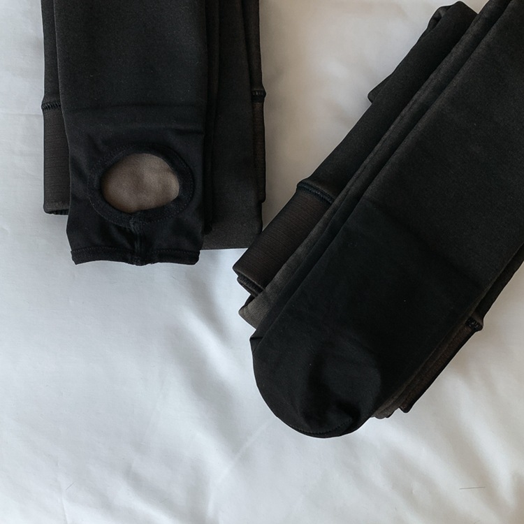 Solid Color Casual Fleece Cashmere Warm Winter Spring Autumn Leggings Pantyhose Tights display picture 10