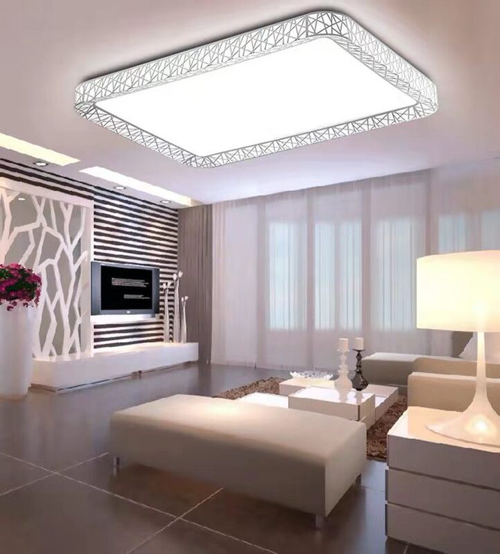 ランプシェードシェル個別カバー長方形ルームバルコニーアクリル LED シーリングランプ交換カバー防眩アクセサリー|undefined