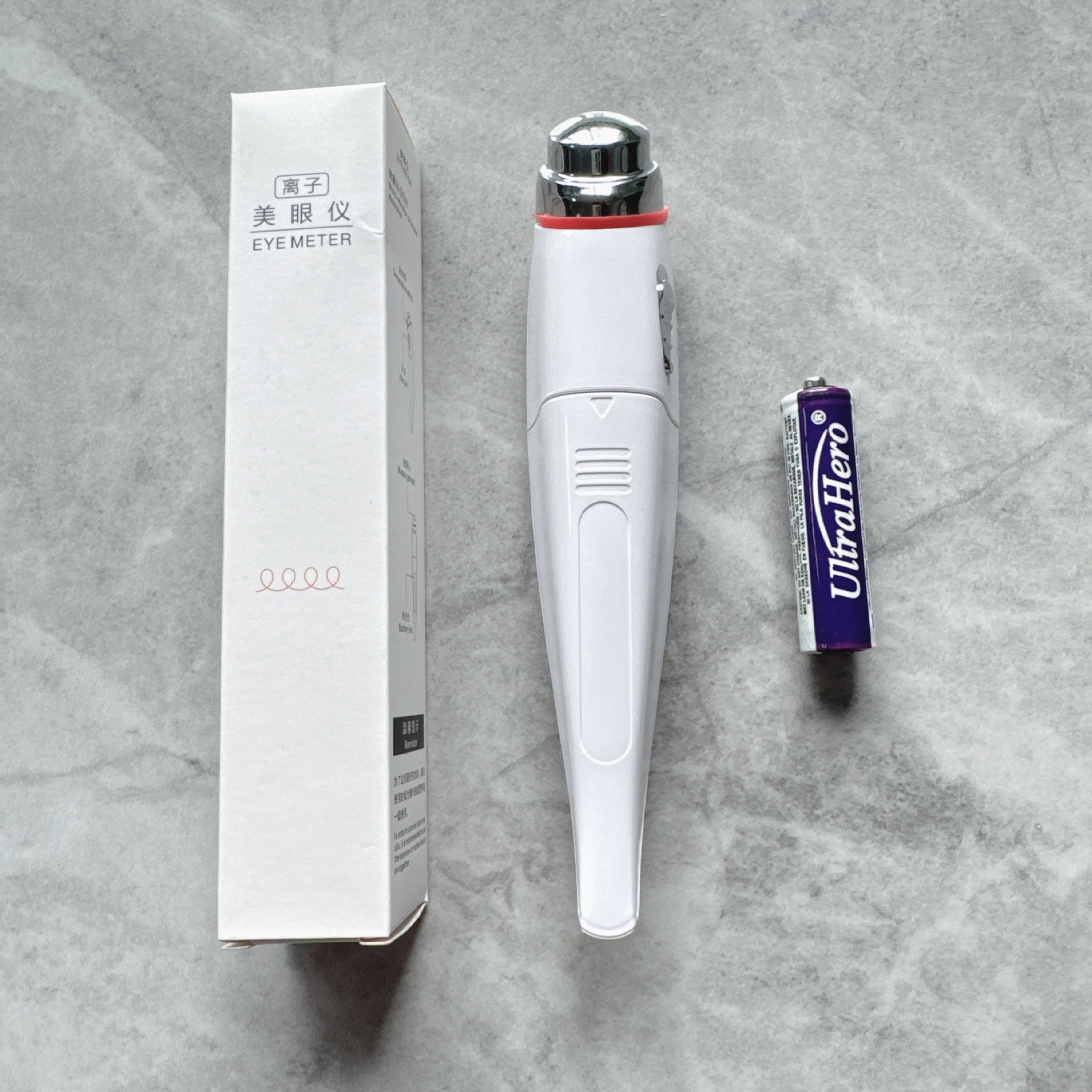 Fabricantes cuidadosamente seleccionados, masajeador de ojos vibratorio al por mayor, instrumento de importación de crema de ojos, instrumento de belleza de ojos faciales, portátil para el hogar