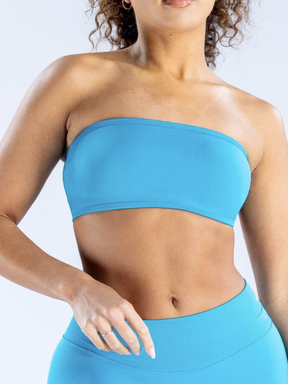 Strapless Yoga Top Super Soft Nylon Yoga Bra New Sports & Outdoor Clothing_desvips.com