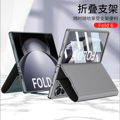 亞馬遜適用三星zFold6翻蓋皮套手機殼男款個性摺疊殼膜支架保護套