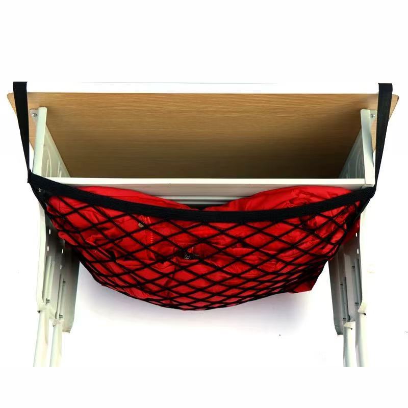 Under-Desk down Jacket Storage Bag, Clothing Storage Net Bag, Large Capacity Storage Bag