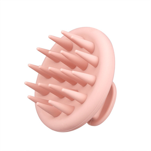 Silicone shampoo brush shampoo comb massage brush scalp cleaning anti-itch hair shampoo comb massage artifact baby and children