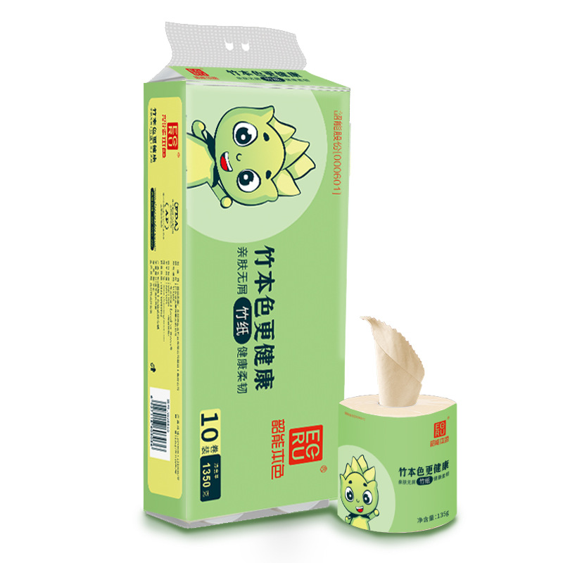 Shaoneng True Color 18 paquetes grandes de papel de pulpa de bambú, papel de dibujo, papel de tejido facial, papel higiénico, papel para el hogar, caja completa de servilletas