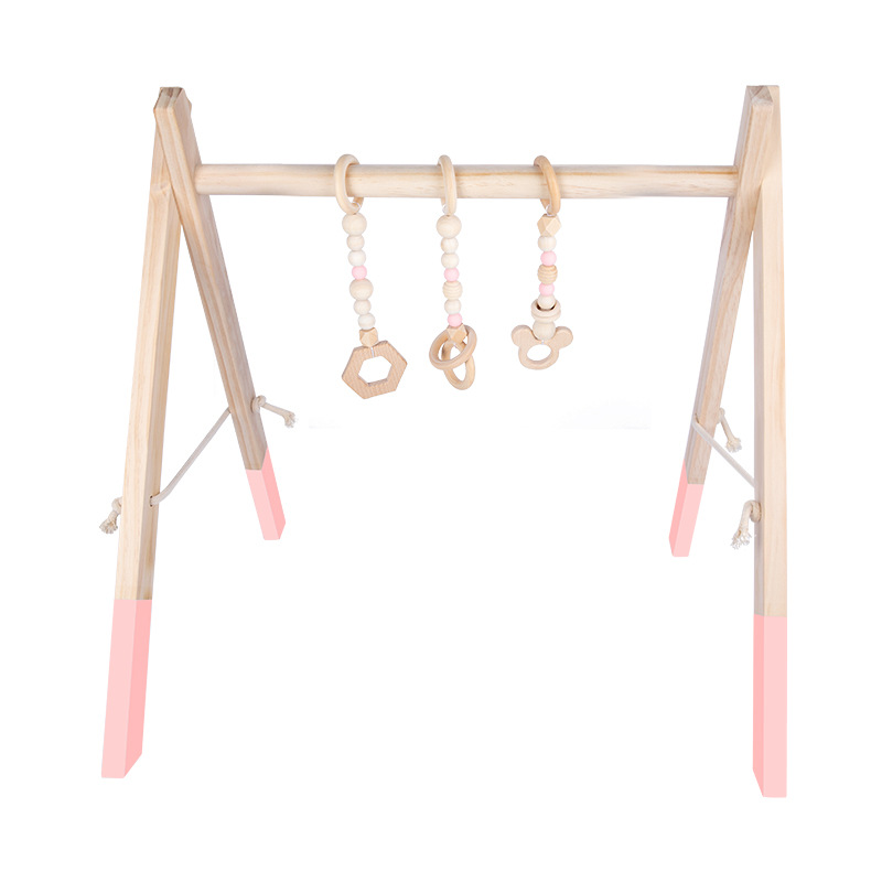 Diapositiva de madera interior swing escalada en roca combinación hogar pequeño juego paraíso Amazon Marco de escalada de madera maciza para niños