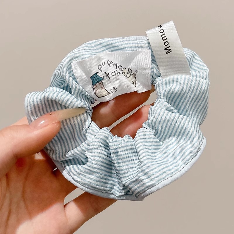 El encaje francés doble anillo de cabello de intestino grueso femenino de alta calidad cuerda de cabello de pelo de ballet dulce Meisen tocado de cabello