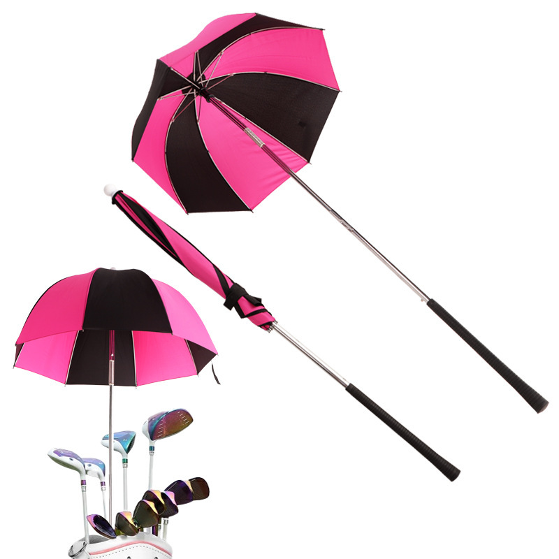 Golf Bag Matching Umbrella, Black and Navy Blue, Customizable with Logo, Wholesale Golf Bag-Specific Rain or Shine Umbrella, Can Print Logo, Outdoor Use Golf Bag Matching Umbrella, Black and Navy Blue, Customizable with Logo, Wholesale Golf Bag-Specific Rain or Shine Umbrella, Can Print Logo, Outdoor Use