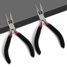 手工diy饰品平头钳挂圈钳子迷你无齿首饰品专用多功能实用尖嘴钳