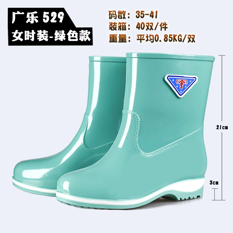 Новые Модные женские низкие ботинки для дождя, водные ботинки, утолщенные теплые резиновые сапоги, ПВХ резиновые сапоги, оптовая продажа с фабрики