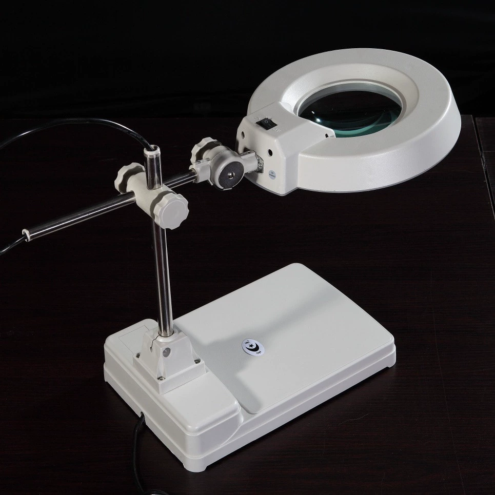 20 раз HD Объектив Светодиодная лампа увеличительное стекло настольная лампа идентификация ювелирных изделий пожилые чтение гравировка ремонт Светодиодная настольная лампа