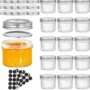 大口120ml4oz分体盖玻璃果酱瓶