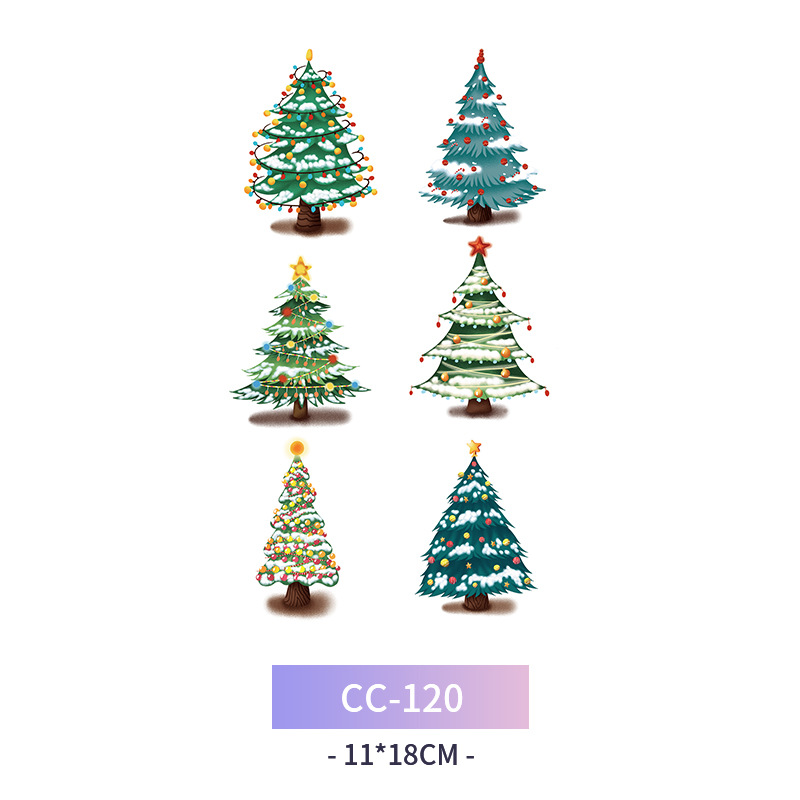 Transfronterizo en stock al por mayor de halloween colorido mariposa tatuaje pegatinas simulación sangrienta cicatriz pegatinas divertidas pegatinas impermeables