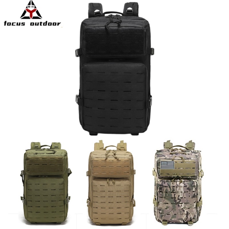 Bolsa de montañismo para campo de deportes al aire libre, mochila deportiva de almacenamiento para hombres, mochila táctica multifuncional para fanáticos militares, impermeable