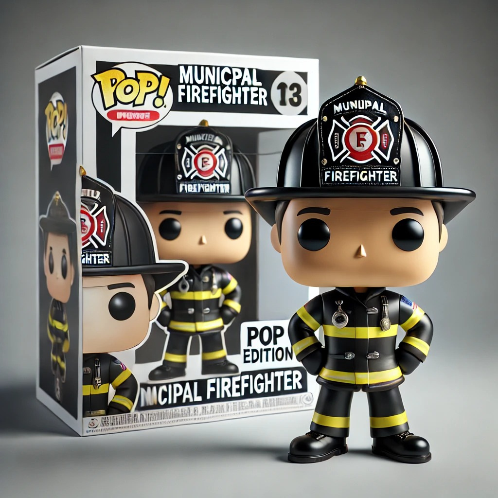 Nuevos productos Personajes de películas creativas Muñecas de bombero Adornos de figuras de San Valentín Colección de periféricos Mobiliario de escritorio Burbujas