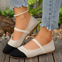 L 66202 Flat Weave Mary Jane Slingback Shoes ��֯������Ь