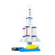 scientific experiment diy aerospace large rocket model children diy shandong shuangyou stationery co., ltd.