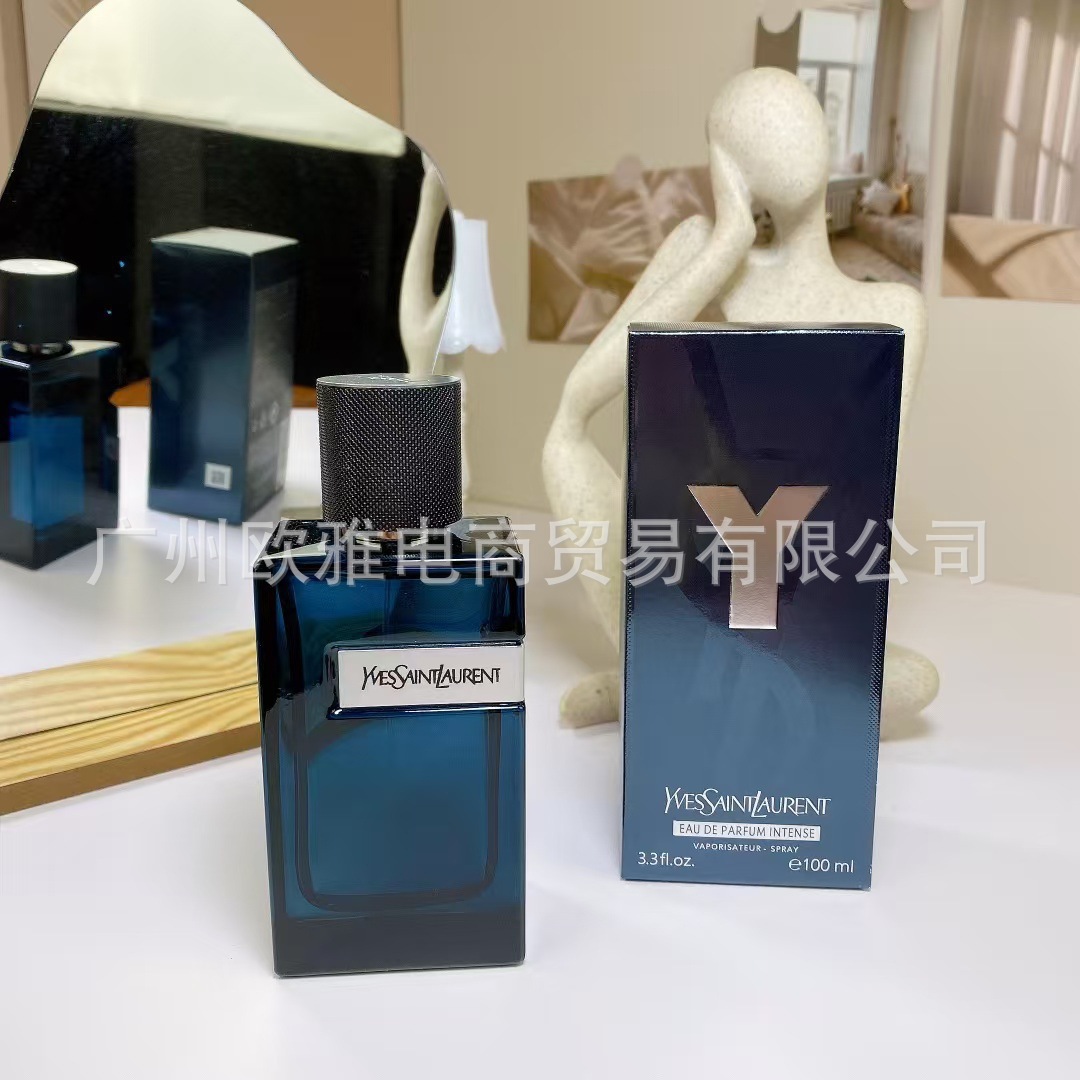 Perfume azul de marca, encuentro verdadero, desierto, ébano, amor, pecado, amor, hombre, Napoleón, cariño 100ML
