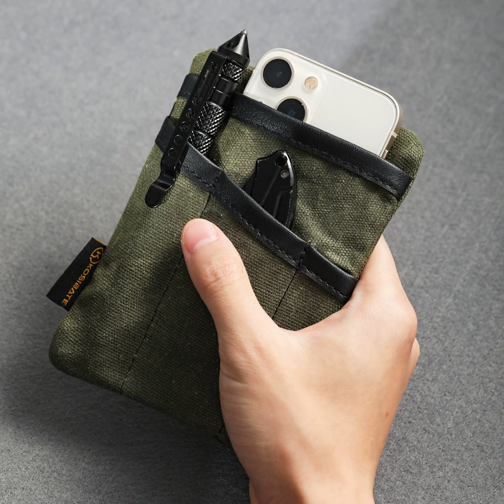 Bolsa táctica compacta para llevar esenciales