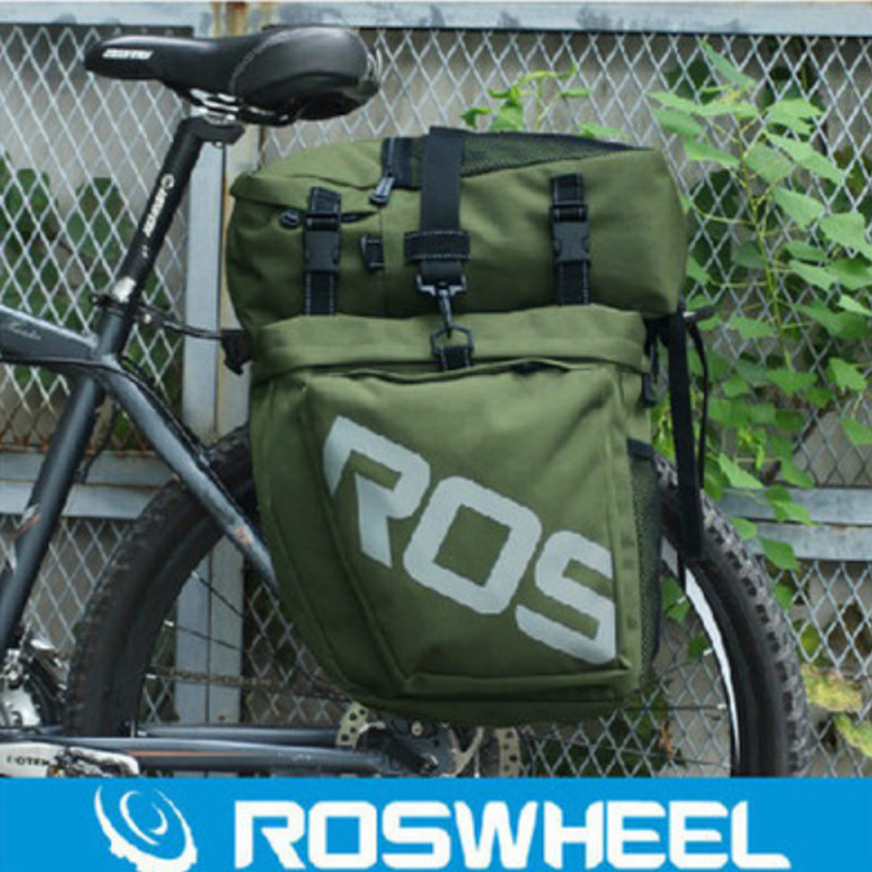 Lexuan bicicleta bolsa de transporte estante trasero bolsa de bicicleta de montaña accesorios de montar tres en uno Sichuan-Tíbet línea camello bolsa 14892