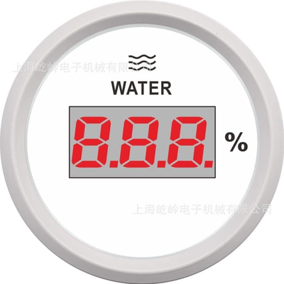 automobile instrument | gauge 9-32V connection sensor - white-frame-and-white-background-digital-display-0-190o