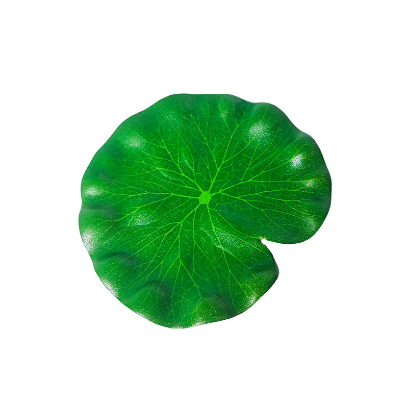 EVA simulación hoja de loto paisaje de piscina hoja de loto falso método antiguo decoración de piscicultura