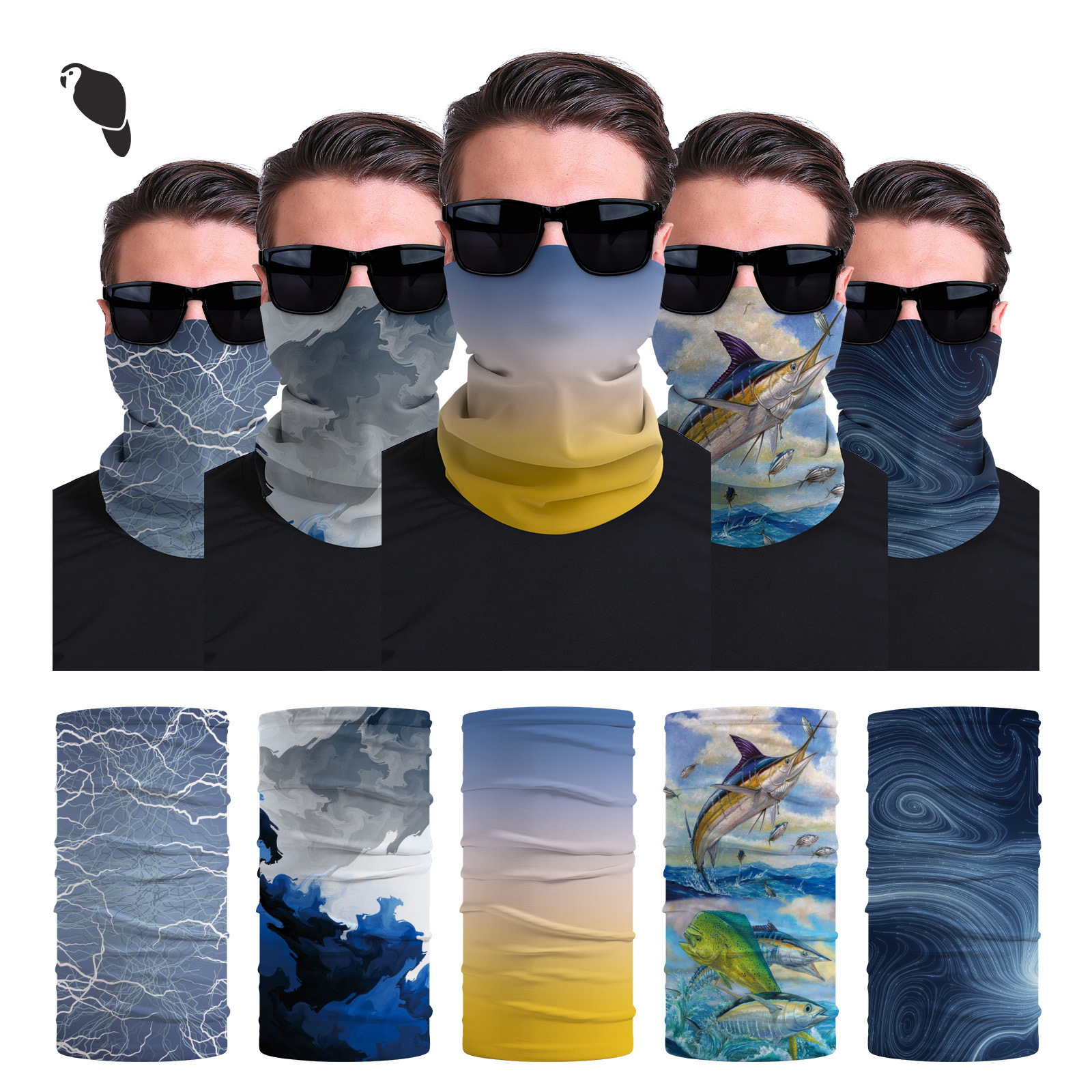 Skull Series Magic Headscarf Seamless Neck Scarf Outdoor Equipment Mask Sunshade Hood Amazon Bandana