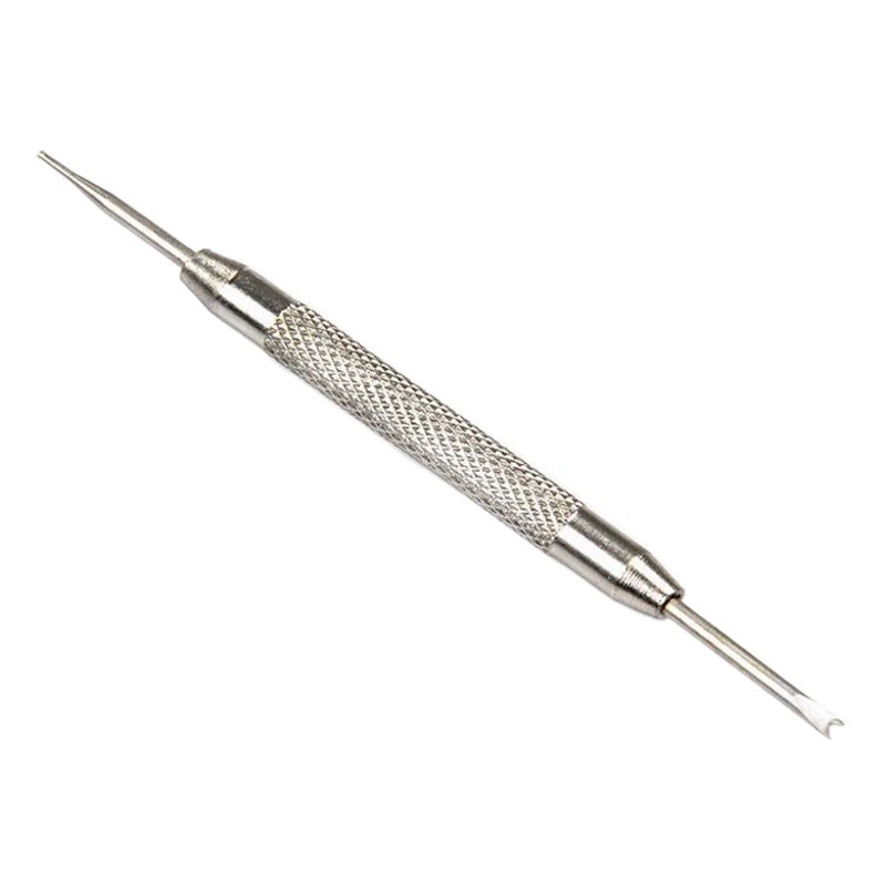 Двуглавый необработанные уши Регулировка партии булавка для часов инструмент для ремонта часов регулятор часов стальной ремешок снятие, снятие, снятие и замена браслета ремешка для часов