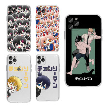 电锯人手机壳适用于苹果XS帕瓦iPhone13东山小红玛奇玛7P/8P 跨境