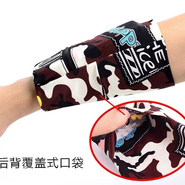 Running Mobile Phone Arm Bag, Outdoor Mobile Phone Bag, Universal Arm Strap for Men and Women, Sports Mobile Phone Arm Sleeve, Wrist Bag Equipment
