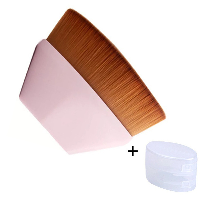 Juego de brochas de maquillaje No. 55, brocha para base de maquillaje, brocha mágica de cabeza plana, corrector sin costuras en forma de pétalo, herramienta de belleza, brocha de maquillaje Cangzhou