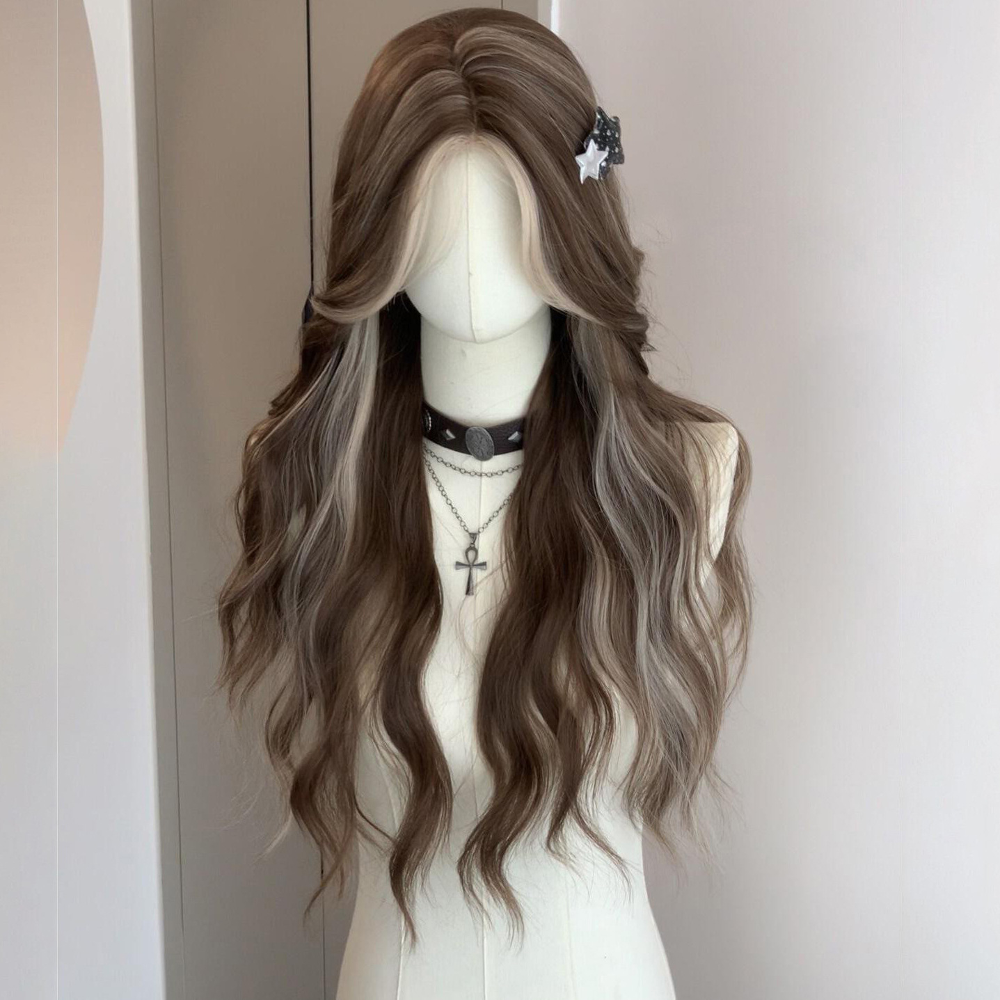 70cm big waves [grey gold highlights]
