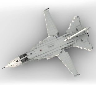 Moc-73456 Supersonic All-Weather Tactical Bomber 1:34 Scale 1474 Particle Number
