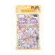 40 cartoon cute transparent waterproof pvc stickers diy hand account diary decoration material stickers cartoon Cup stickers
