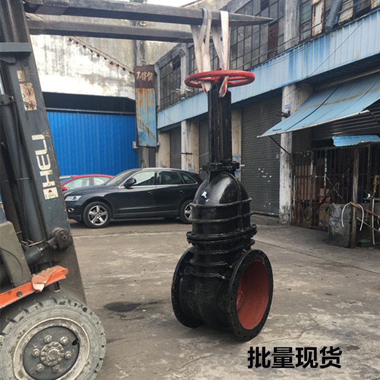 铸铁法兰明杆闸阀Z41T-10排污闸阀DN40-1600