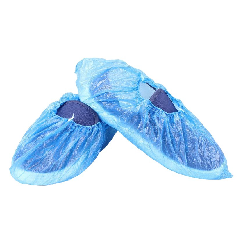 Dongguan Shuncai, оптовая продажа, одноразовые водонепроницаемые бахилы без пыли, полиэтиленовые утолщенные синие прозрачные бахилы, бытовые пыленепроницаемые