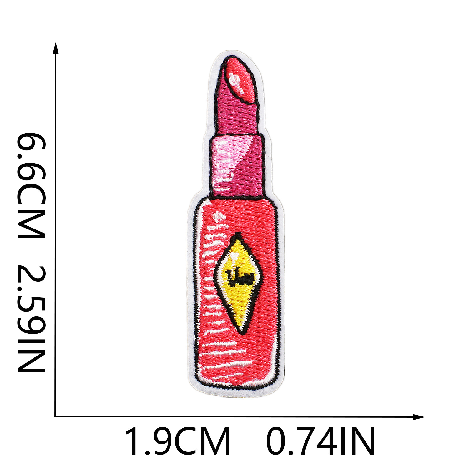 3g Weight Clothing Sticker Patches Classification 1 Piece Quantity Dacron thread Material Letter, Heart Shape Pattern Elegant, Cute, Simple Style Style 1 Piece Elegant Cute Simple Style Letter Heart Shape Dacron Thread Clothing Sticker Patches 1
