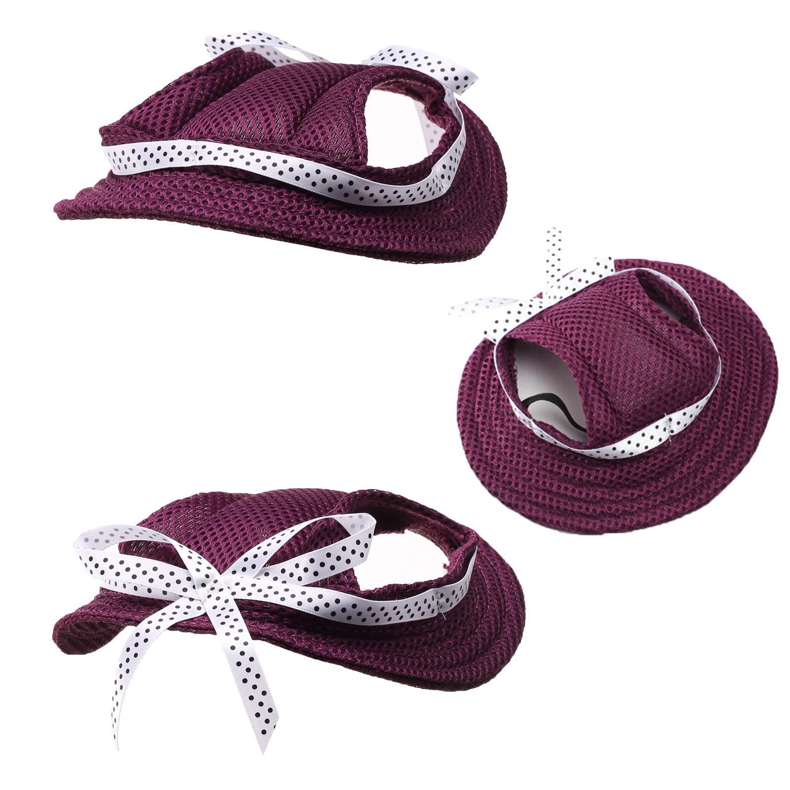 160g Weight Pet Hat Type Of Pet Supplies 1 Piece Quantity Casual, Daily Occasion Canvas, Oxford Cloth Material Stripe Pattern Summer Season Simple Style Style Simple Style Canvas Oxford Cloth Stripe Pet Hat 5