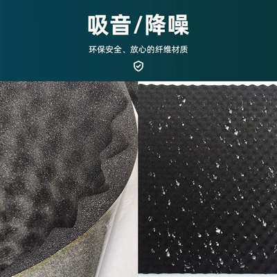 High-Elastic Wave-Shaped Car Sound-Absorbing Foam, Car sound-absorbing cotton