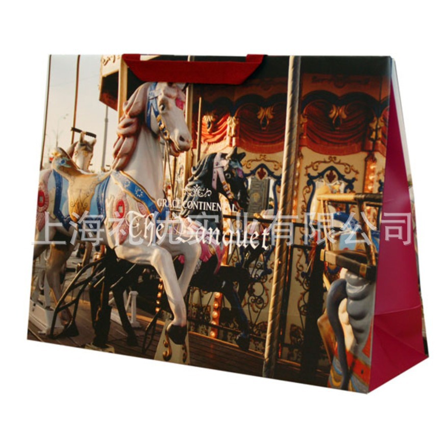 纸质礼品袋牛皮纸袋 购物纸质手提袋 手工纸质袋子按需生产