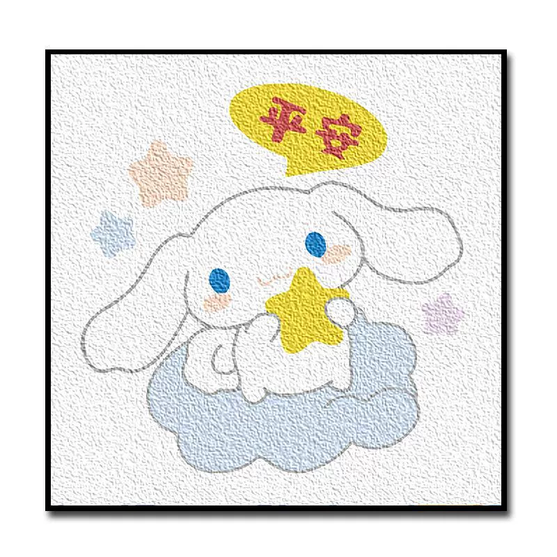 Cartoon materials set, drawing paper, DIY