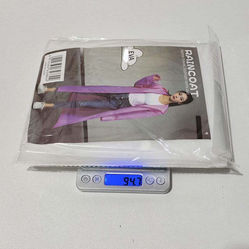加厚一次性雨衣成人长款男女通用徒步旅游便携式磨砂eva黑色雨披|undefined