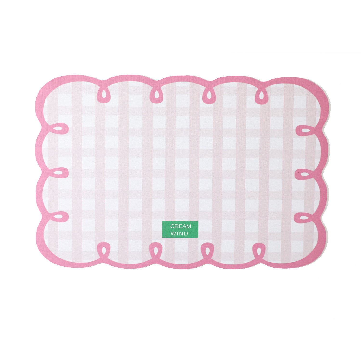 Manteles individuales para mascotas, almohadillas para cuencos de gato engrosadas, galletas a cuadros, manteles absorbentes de goma estampados, almohadillas de alimentación anti-espolvorear para perros pequeños