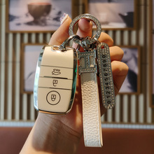 适用陆风x7钥匙套x5女士全包高档陆风x5plus荣耀汽车钥匙包壳扣男